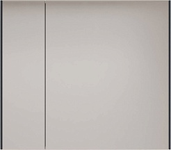 Style Line Зеркальный шкаф Лима 80 эмаль графит матовая – фотография-1